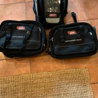 valigie moto con borsa serbatoio