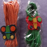 Gioco dell'elastico, anni '70. Fermaglio legno