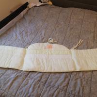 paracolpi e piumone lettino abbinato