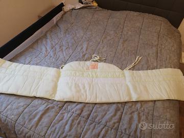 paracolpi e piumone lettino abbinato