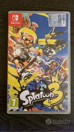 Splantoon 3 gioco nintendo switch 