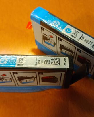 n. 2 Cartucce originali HP 902 903 904 905 Cyan