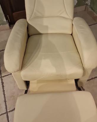 Poltrona massaggiatrice reclinabile