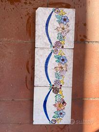 Piastrelle dipinte a mano