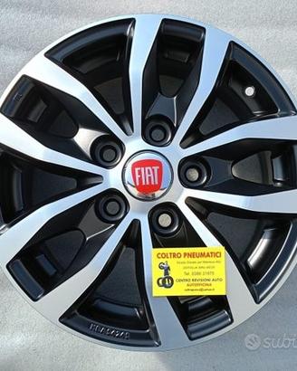 4 Cerchi In Lega NUOVI Da 15 Specifici Camper Fiat