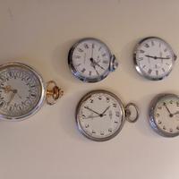 5 orologi da tasca 