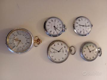 5 orologi da tasca 