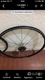 Ruote dura ace con pacco pignoni