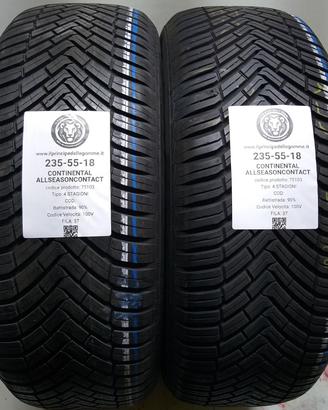 2 GOMME 235 55 18 CONTINENTAL A75103