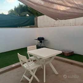 Bilocale 150 m spiaggia Salento wifi clima parcheg