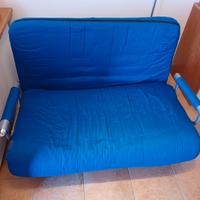 Divano letto compatto, una piazza e mezzo