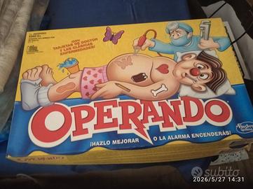 Gioco da tavolo Operando di Hasbro.