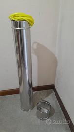 Tubo canna fumaria acciaio inox 316L
