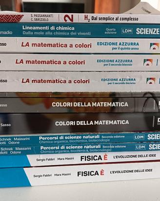 libri liceo scie umane 6