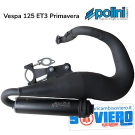 Marmitta Polini For Race per Vespa 125 ET3 Primav