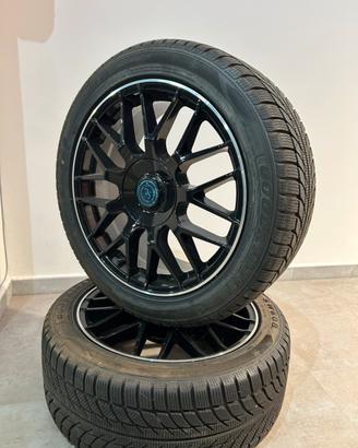 4 Cerchi nero lucido R18