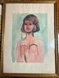 Bruno Cassinari – Litografia originale firmata