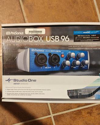 scheda audio USB audiobox