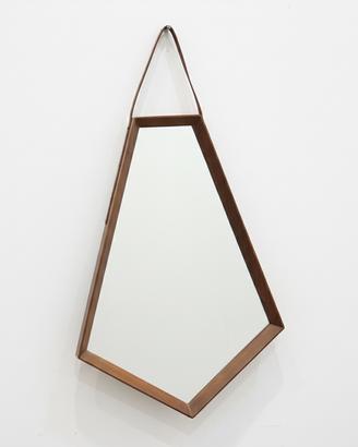 SPECCHIO VINTAGE A FORMA DI PENTAGONO