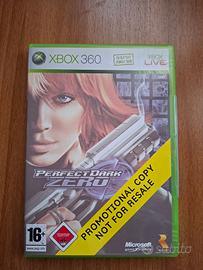 Perfect Dark Zero gioco X-box 360, UK in inglese