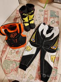 Abbigliamento motocross bambino 