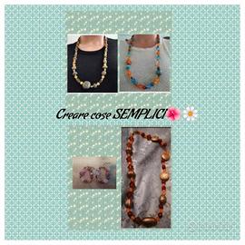 Collane&orecchini creativi Fatti a Mano 😊