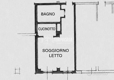 Monolocale in centro