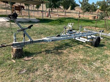 Rimorchio barca 1300kg