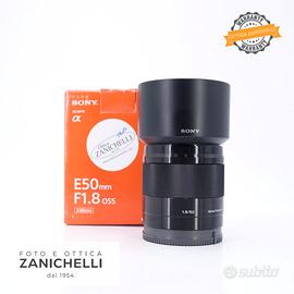 Sony E 50 f/1.8 OSS Usato (NS 22)
