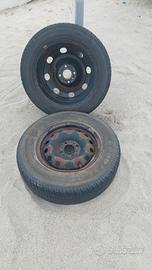 Coppia Ruote di Scorta Singole - 5 Fori e 4 Fori -
