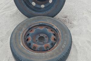Coppia Ruote di Scorta Singole - 5 Fori e 4 Fori -
