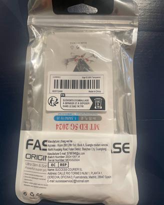 Custodia trasparente "Edge 5G 2024"