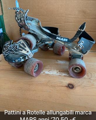 Pattini a Rotelle allungabili anni ‘70