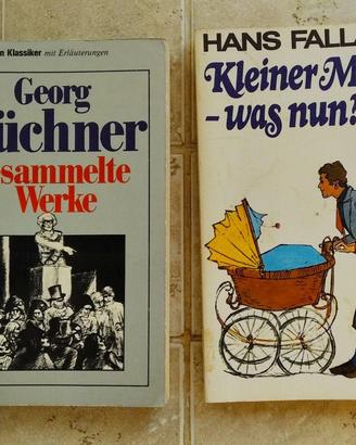 Libri in tedesco di Buchner e Fallada