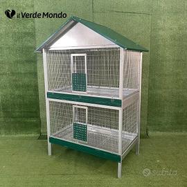 Voliera Calopsite 2 piani | Modello Grande