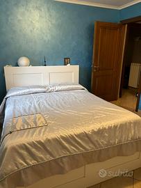 Letto contenitore bianco Ikea Malm