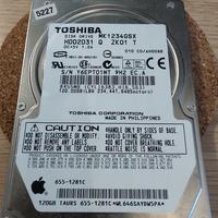 HDD Toshiba Apple Original 120GB