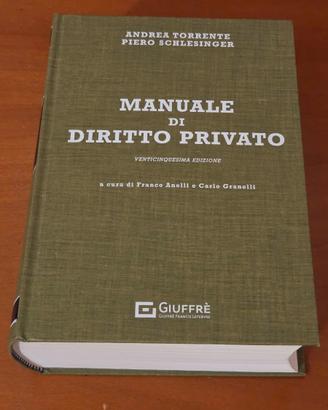 Torrente Schlesinger Diritto Privato 25 Ed.