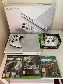 XBOX ONE S 500Gb + 1 CONTROLLER + GIOCHI
