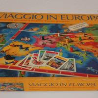 Viaggio in Europa gioco Ravensburger 1980 vintage