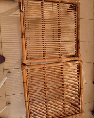 tavolini  in Rattan 