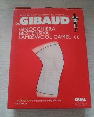 ginocchiera biestensiva lambswool camel Dr. Giba