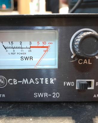 Rosmetro radio CB Master mod. SWR-20