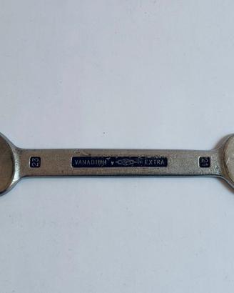 Chiave forchetta doppia USAG Durcrom 23-21 vintage