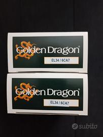 Valvole Golden Dragon EL34