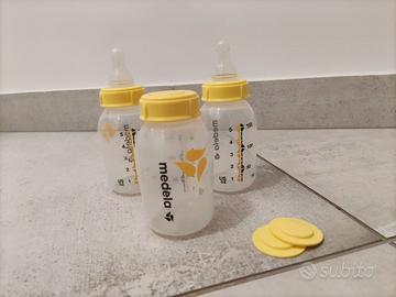 contenitori latte e biberon medela