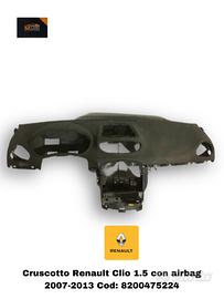 CRUSCOTTO COMPLETO DI AIRBAG PASSEGGERO RENAULT Cl