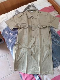 Camicia a maniche corte esercito italiano