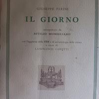Libro vintage Il Giorno Giuseppe Parini