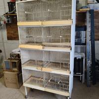 Batteria gabbie componibile 